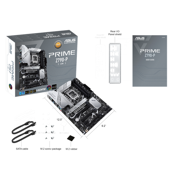  Mainboard ASUS Prime Z790-P-CSM DDR5 | LGA 1700, ATX, 4 khe RAM 