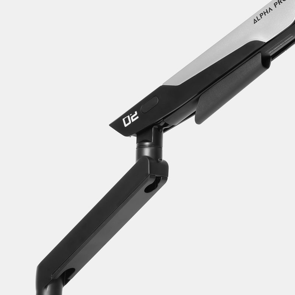  Giá treo màn hình HyperWork Alpha Pro - Đen bạc | 22 - 38 inch (GMA02) 