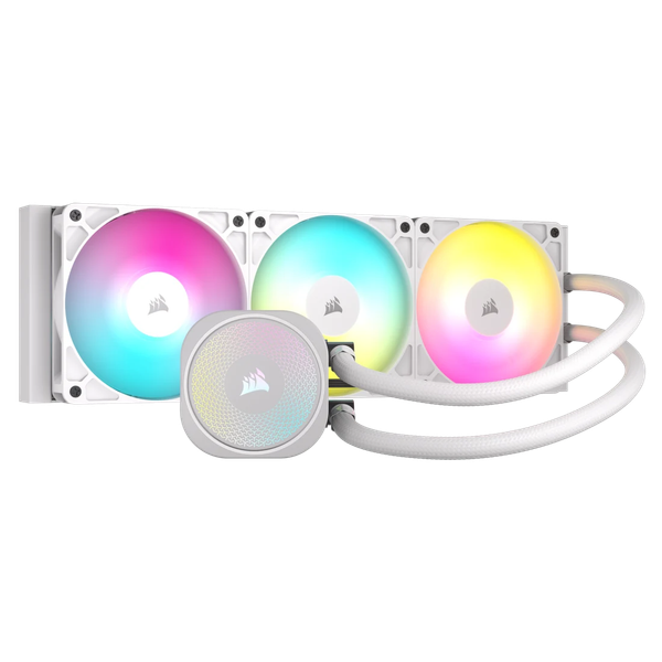  Tản nhiệt nước Corsair Nautilus 360 RS White | ARGB, Trắng 