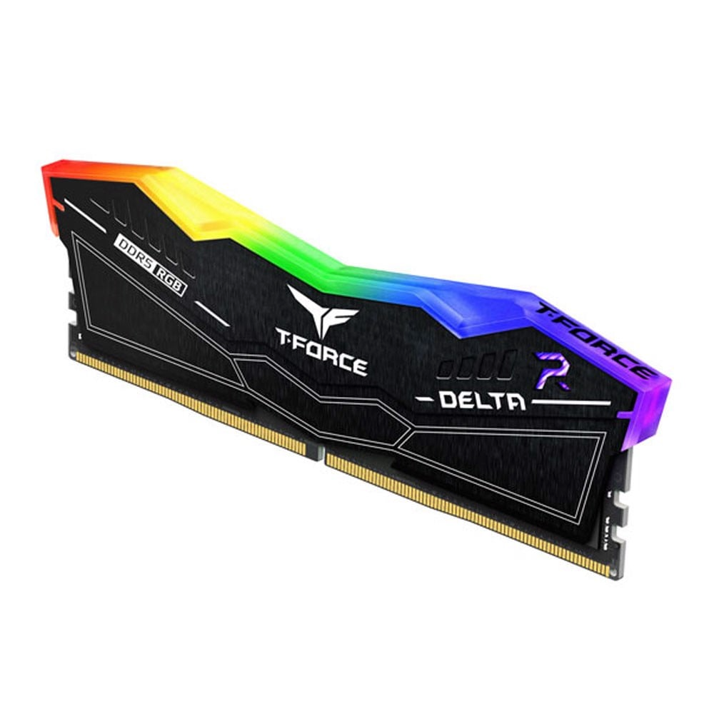 Ram TeamGroup T-Force Delta RGB Black 64GB | 2 x 32GB, DDR5, 5600MHz