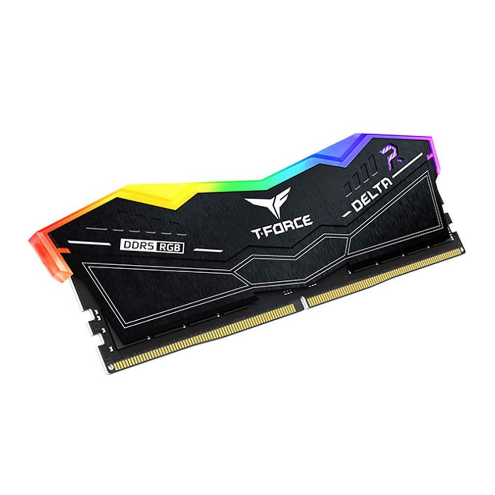 Ram TeamGroup T-Force Delta RGB Black 64GB | 2 x 32GB, DDR5, 5600MHz