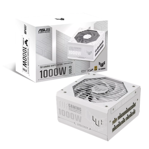 Nguồn máy tính ASUS TUF Gaming White 1000W 80 Plus Gold | Full Modular, ATX