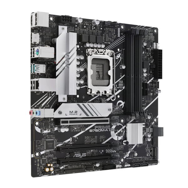  Mainboard ASUS Prime B760M-A D4-CSM DDR4 | LGA 1700, mATX, 4 khe RAM 