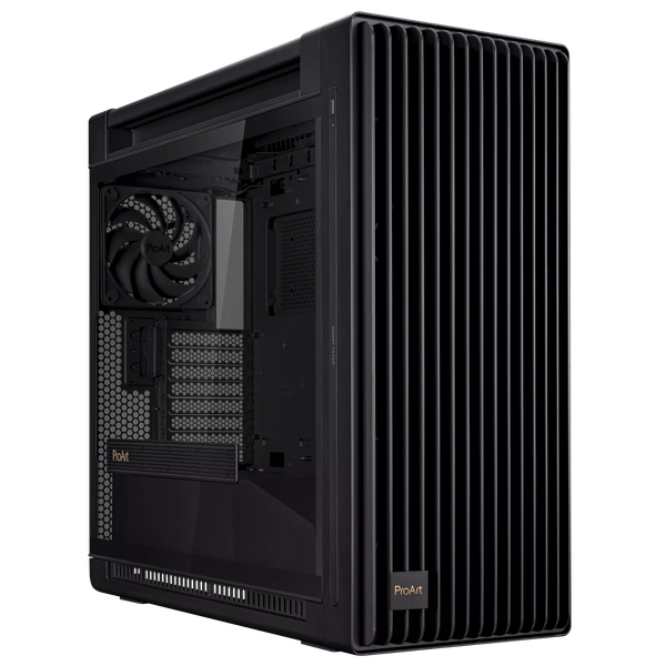 Thùng máy ASUS ProArt PA602 - Black | E-ATX, kèm sẵn 2 fan 20cm, 1 fan 14cm 
