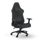  Ghế gaming CORSAIR TC100 RELAXED | Xám, 120kg, Chân xoay, Lưng vải (CF-9010052-WW) 
