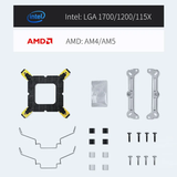  Tản Nhiệt Khí CPU Jonsbo CR-1000 EVO RGB Black 