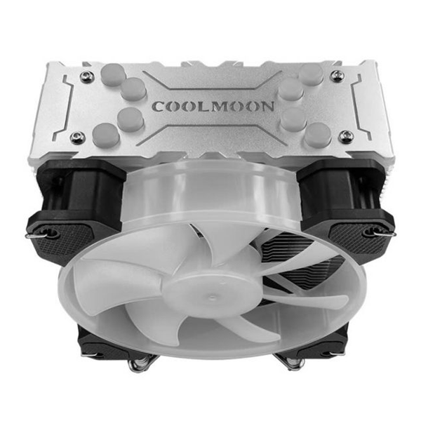  Tản nhiệt khí Coolmoon Frost X400 | RGB, Đen 