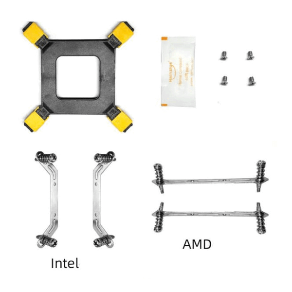  Tản nhiệt khí Coolmoon Frost X400 | RGB, Đen 