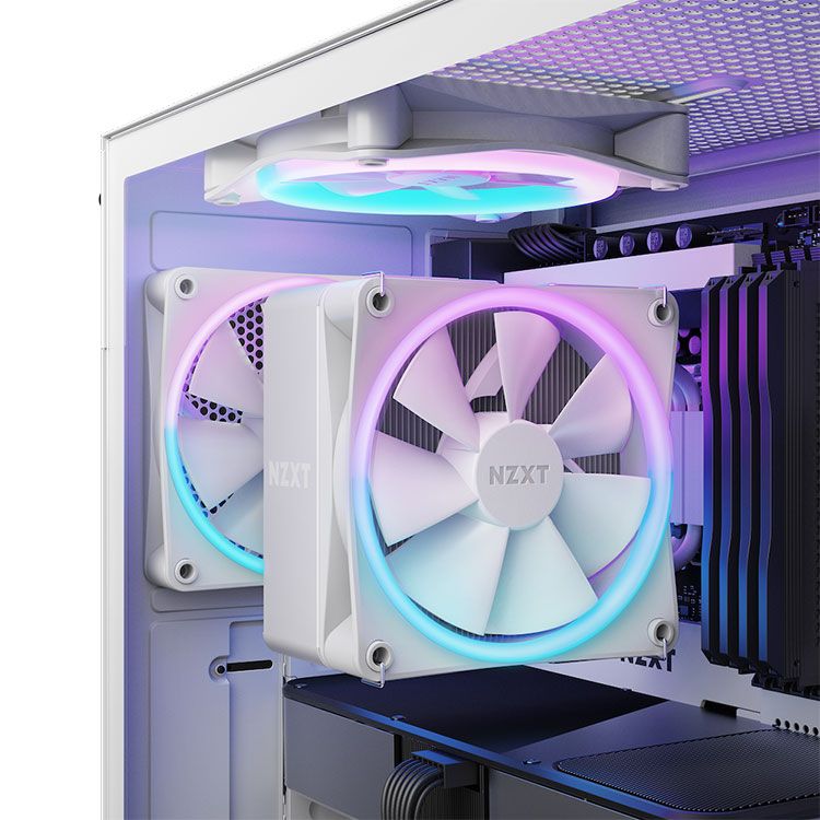 Tản nhiệt khí CPU NZXT T120 RGB Trắng