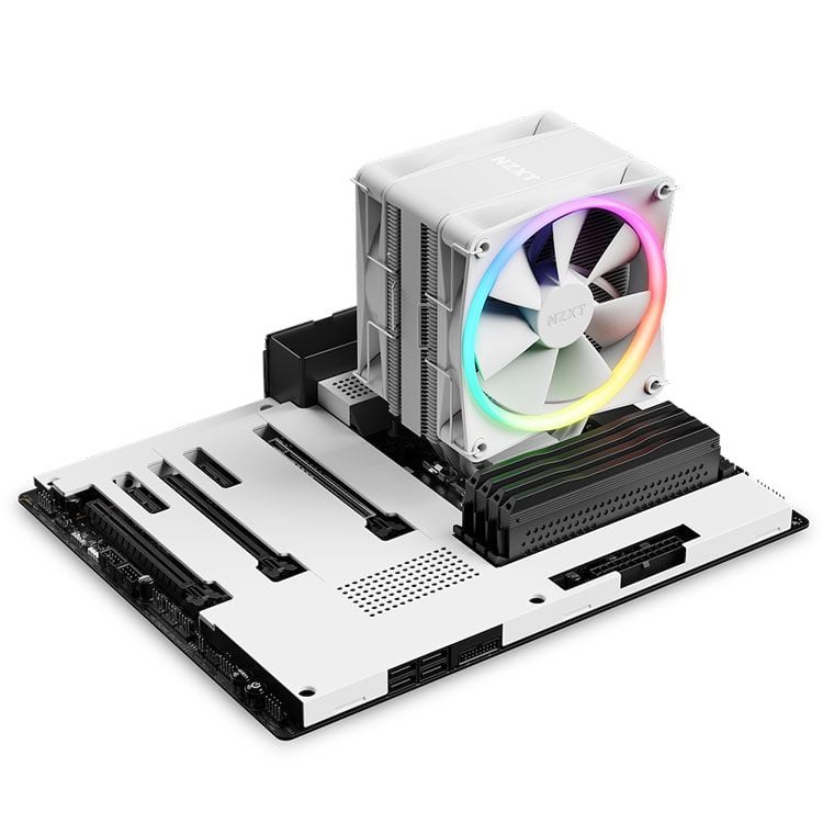 Tản nhiệt khí CPU NZXT T120 RGB Trắng