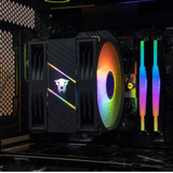  Tản nhiệt khí Leopard K400 Pro | RGB, Đen 
