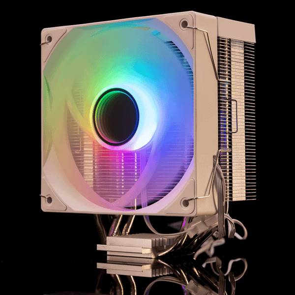  Tản nhiệt khí Leopard KF400 | RGB, Trắng 