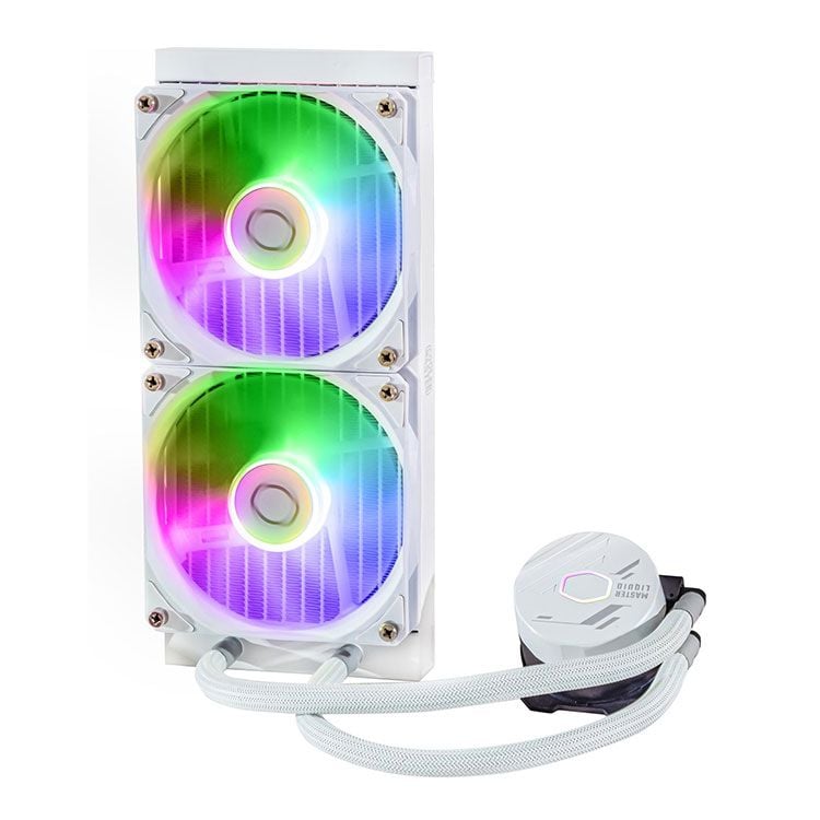 Tản nhiệt nước Cooler Master MasterLiquid 240L Core ARGB White