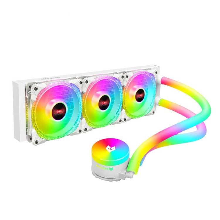 Tản nhiệt nước Coolmoon Aosor AS360 | White ALL RGB