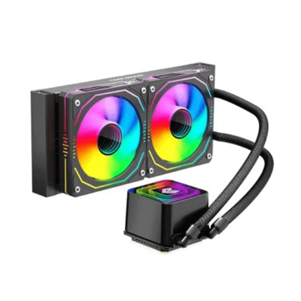  Tản nhiệt nước Coolmoon Glacier 240 Black | ARGB, Đen 