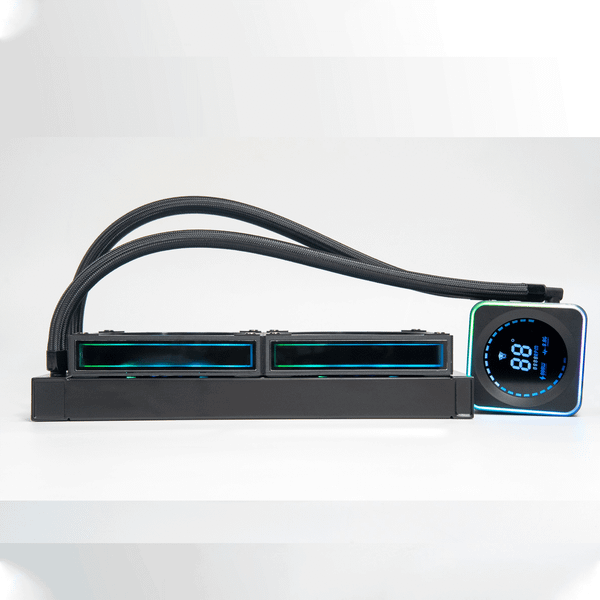  Tản nhiệt nước Leopard AstroBeat 240 Black | ARGB Display, Đen 