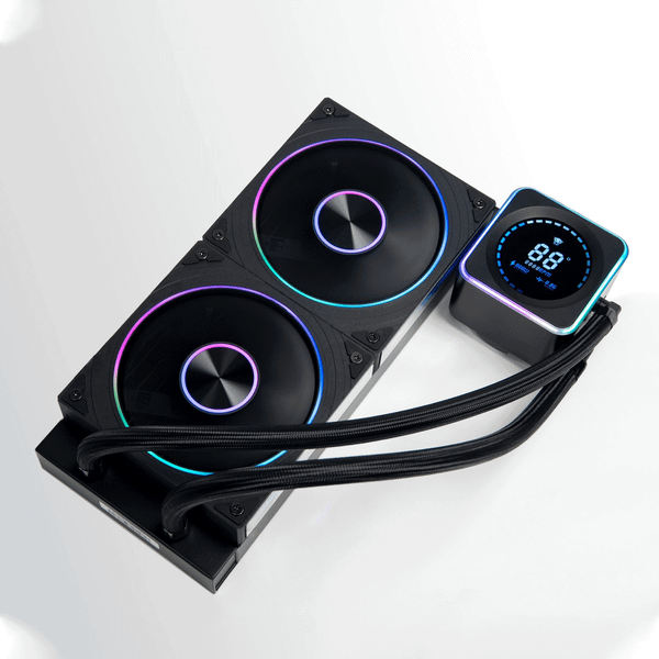  Tản nhiệt nước Leopard AstroBeat 240 Black | ARGB Display, Đen 