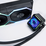  Tản nhiệt nước Leopard Astro Shell 240 ARGB Digital LCD - Black 