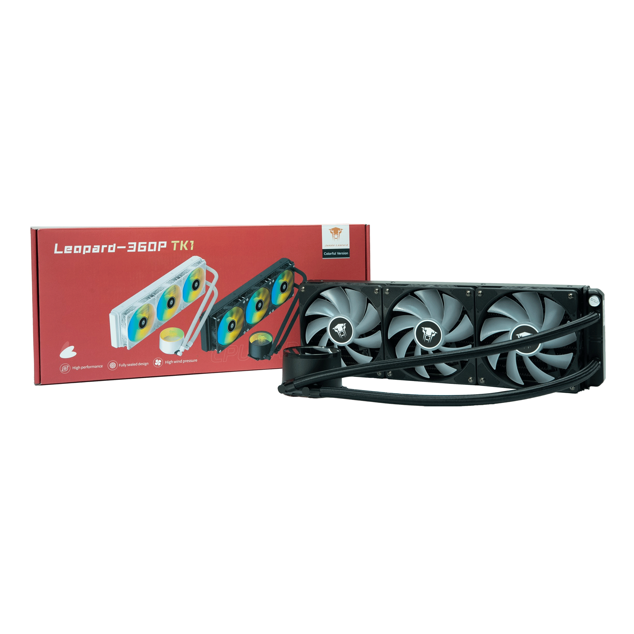 Tản nhiệt nước LeoPard TK1 - Đen | 360mm, RGB