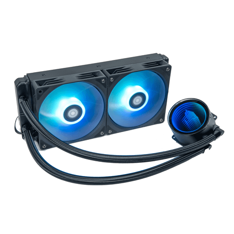 Tản nhiệt nước Leopard TK1 240 Black | ARGB, Đen