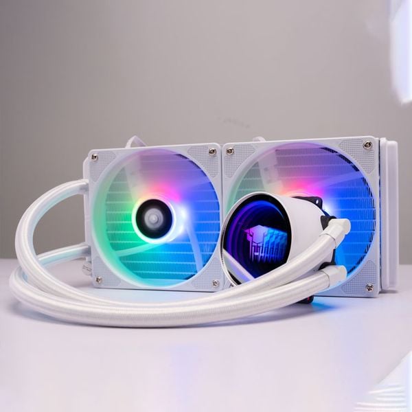  Tản nhiệt nước Leopard TK1 240 | RGB, Trắng 