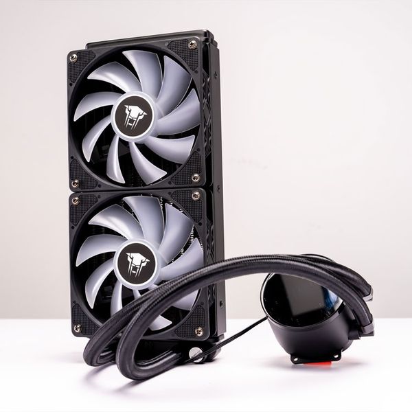  Tản nhiệt nước Leopard TK1 240 | RGB, Đen 