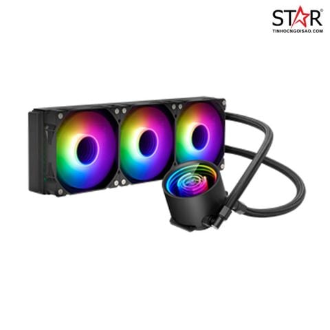 Tản nhiệt nước Segotep Be Iced II 360 Black | ARGB, Đen