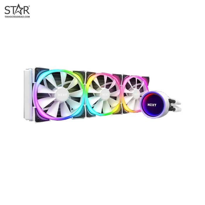 Tản Nhiệt NZXT Kraken X73 White RGB AiO Cooling (RL-KRX73-RW)