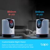 Camera IP WiFi TP-Link Tapo C225 | 360°, 2K, 4 MP 