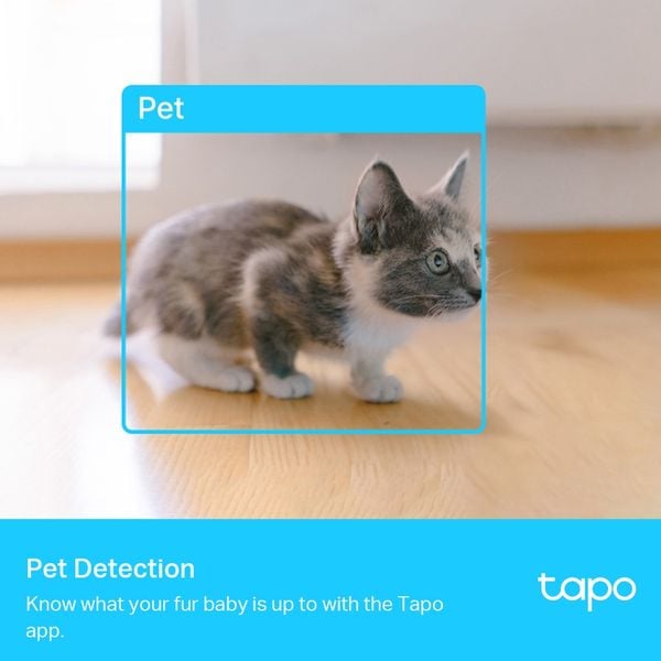  Camera WiFi trong nhà TP-Link Tapo C225 | 4MP, 2K, Hồng ngoại, 360°, Đàm thoại 