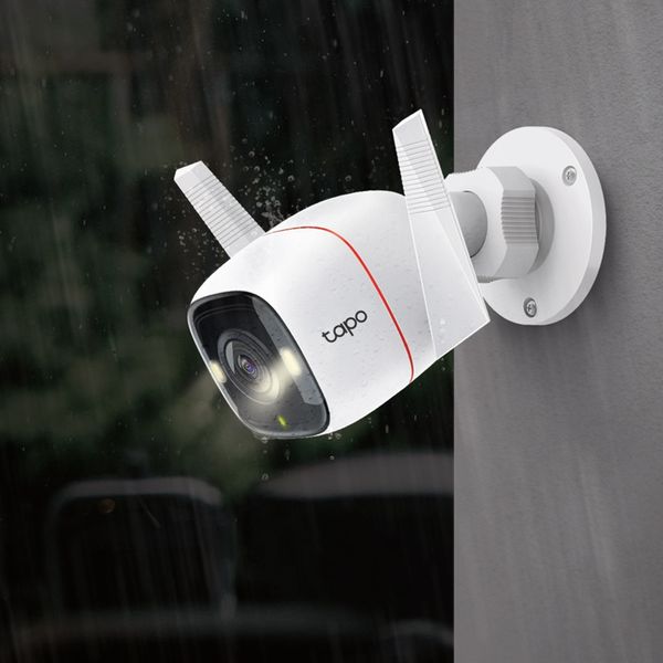  Camera WiFi ngoài trời TP-Link Tapo C320WS | 4MP, 2K, Hồng ngoại, 360° 