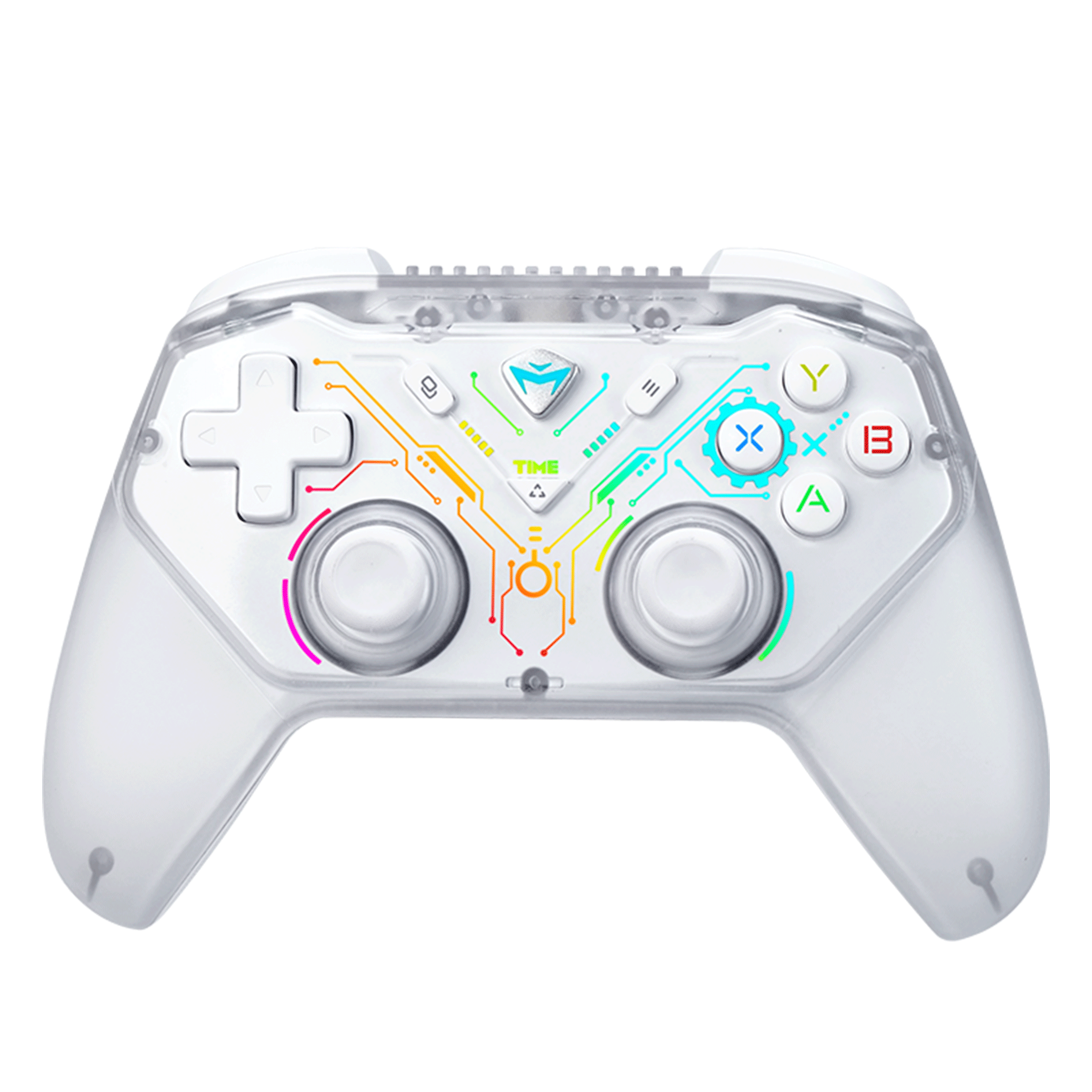 Tay game Machenike G3s Dual Mode - White | Có dây, 2.4G Wireless