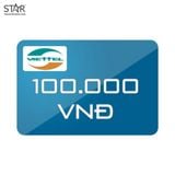  Thẻ điện thoại Viettel mệnh giá 100.000 