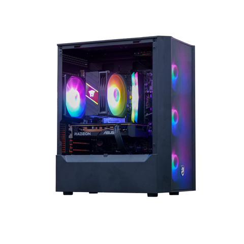 PC Gaming STAR Teemo | Intel 12100F\ RX 6500XT\ H610M\ RAM 16G\ SSD 512G