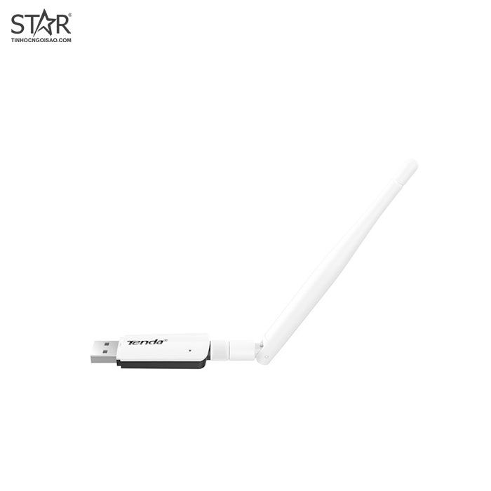 USB thu Wifi Tenda U1 300Mbps – Anten dính liền