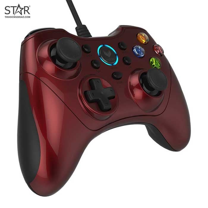 Tay Game Rapoo V600 Gaming Chính Hãng (Đỏ)