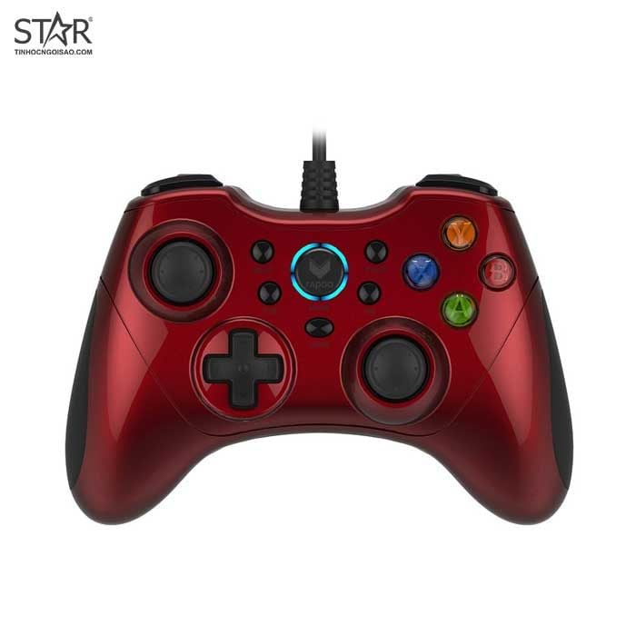 Tay Game Rapoo V600 Gaming Chính Hãng (Đỏ)