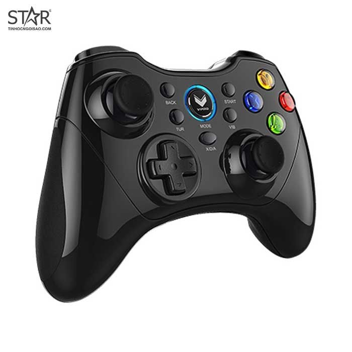 Tay Game Không Dây Rapoo V600S Gaming Chính Hãng (Đen)