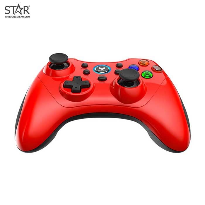 Tay Game Không Dây Rapoo V600S Gaming Chính Hãng (Đỏ)