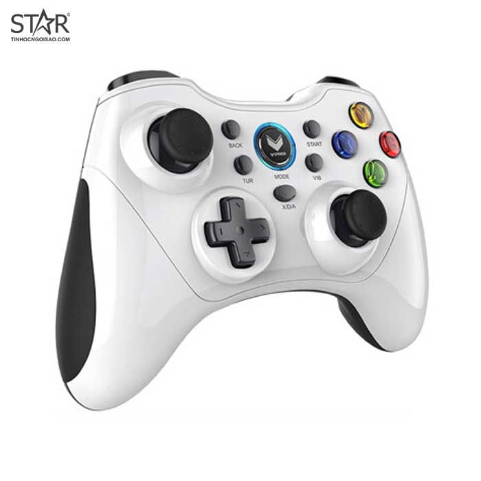 Tay Game Không Dây Rapoo V600S Gaming Chính Hãng (Trắng)