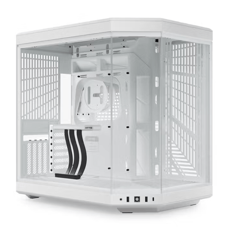 Thùng máy Hyte Y70 Standard White - Kèm sẵn cable riser PCIe 4.0 (CS-HYTE-Y70-WW)