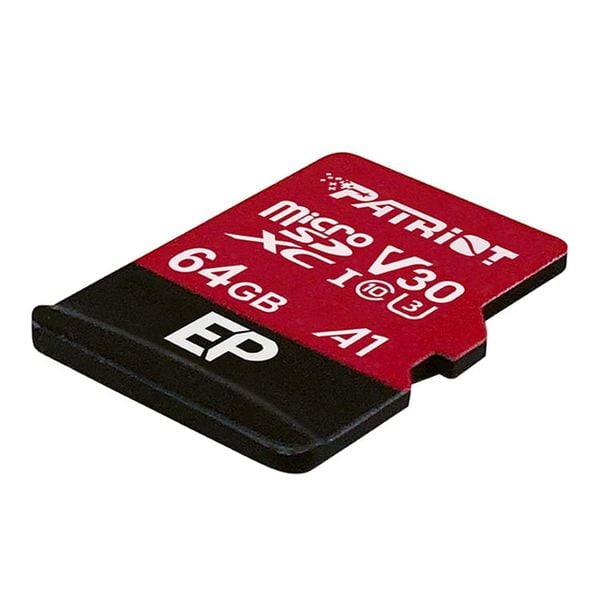 Thẻ nhớ MicroSDXC Patriot V30 A1 EP Series 64GB (PEF64GEP31MCX) 