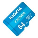  Thẻ nhớ 64GB microSD Kioxia 64GB Exceria C10 U1 LMEX1L064GG4 (100MB/s) 