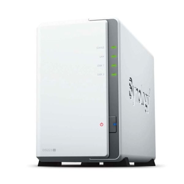  Thiết bị lưu trữ mạng NAS Synology DS223J | kết nối LAN/USB 3.2 Gen 1 