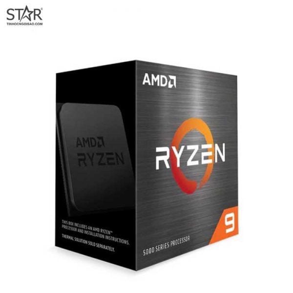 CPU AMD Ryzen 9 5900X | AM4, Upto 4.80 GHz, 12C/24T, 64MB, Box Chính Hãng