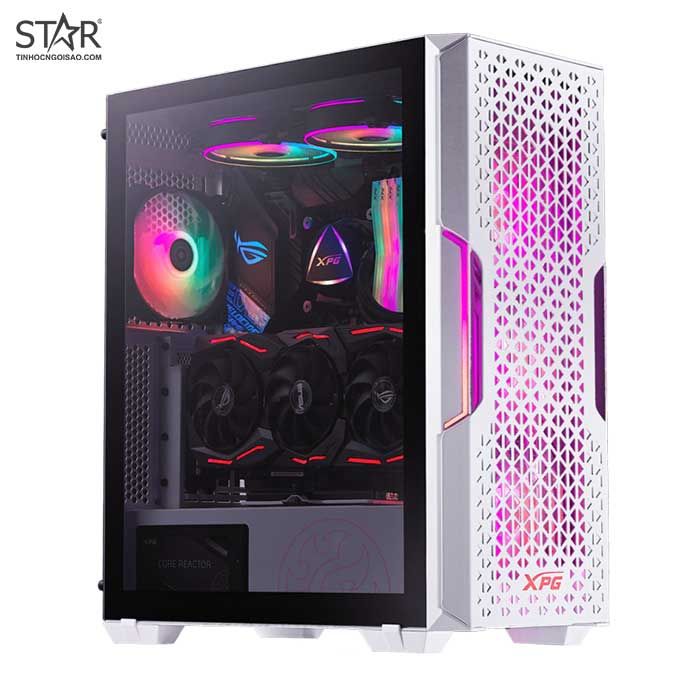 Thùng máy Case Adata XPG Starker Air Trắng (Tặng Kèm 2Fan)