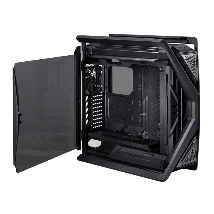 Thùng máy Case Asus ROG Hyperion GR701 | Đen, kèm sẵn 4 fan