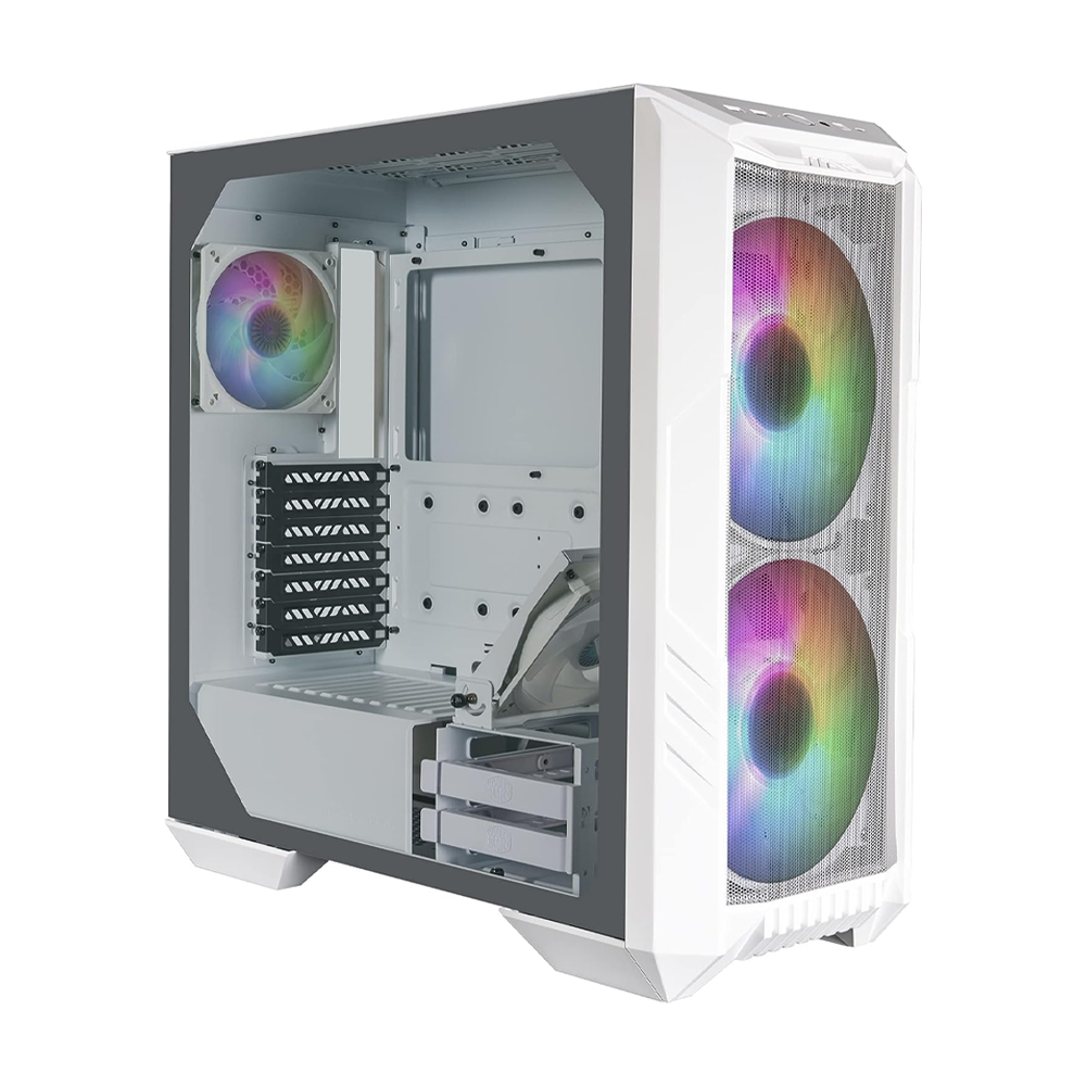 Thùng máy Case Cooler Master MasterCase HAF 500 White Mid Tower (H500-WGNN-S00)