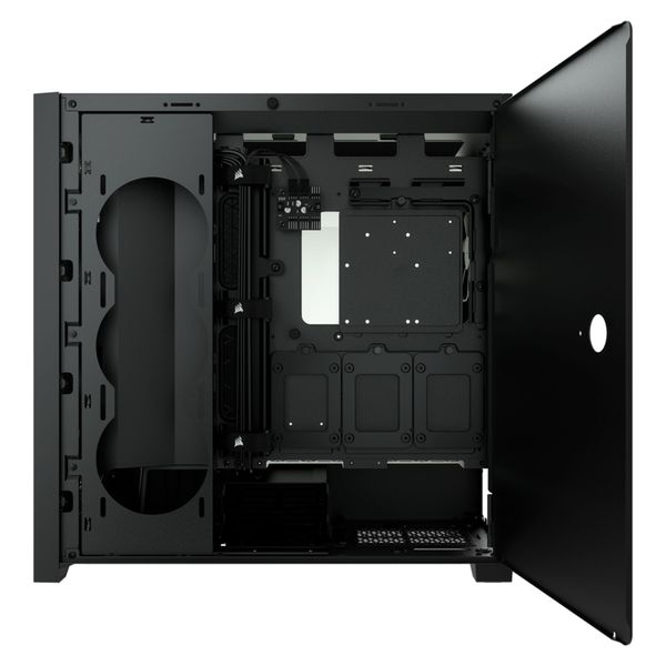  Thùng máy Corsair 5000D AirFlow Tempered Glass Black | Mid Tower, ATX, Sẵn 2 fan không led 