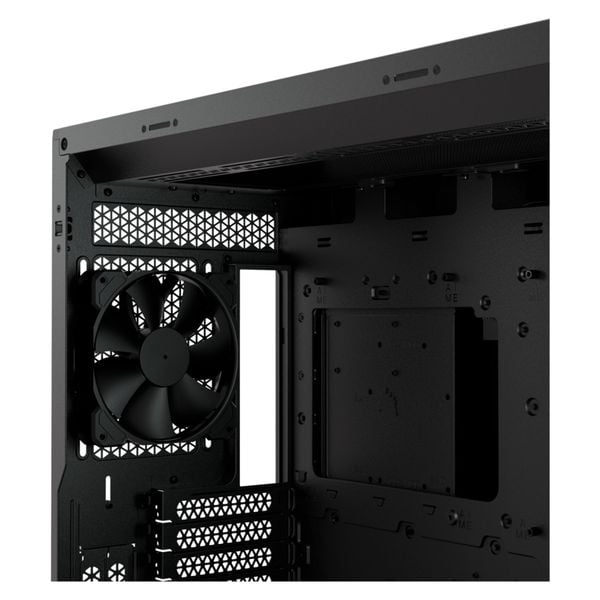  Thùng máy Corsair 5000D AirFlow Tempered Glass Black | Mid Tower, ATX, Sẵn 2 fan không led 